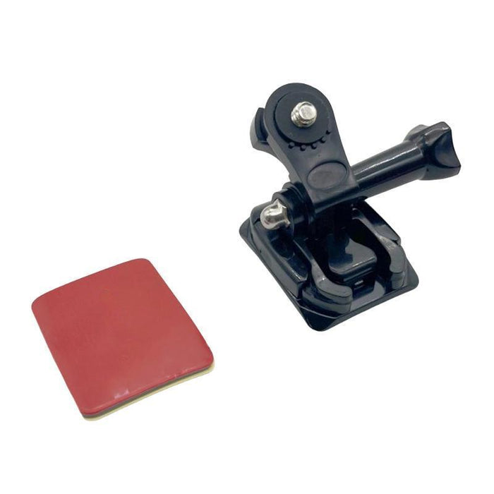 3Sets 1 / 4 Screw Adapter Quick-Release Base Motorcycle Helmet Accessory Base - Arc Shape