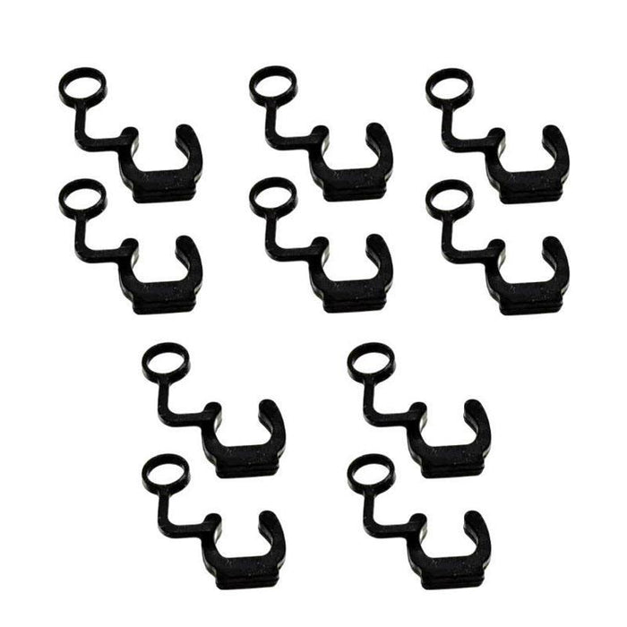 10Pcs Silicone Locking Buckle Sports Camera Accessories Safety Buckle Surfboard Base Fixed Base Plug Anti-Release Buckle