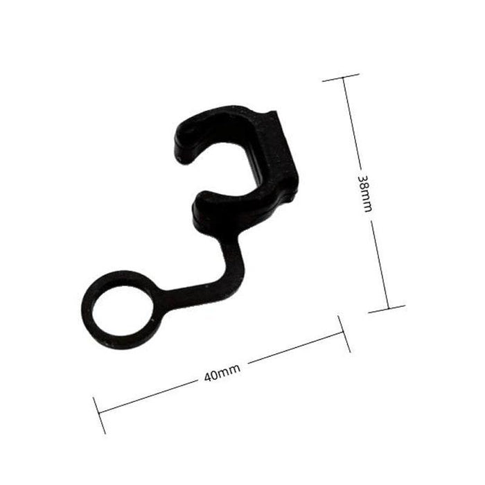 10Pcs Silicone Locking Buckle Sports Camera Accessories Safety Buckle Surfboard Base Fixed Base Plug Anti-Release Buckle