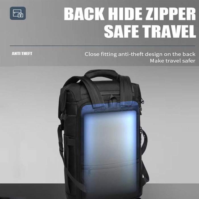 25L Water-Resistant Laptop Backpack For Men Ideal For Travel & Commuting