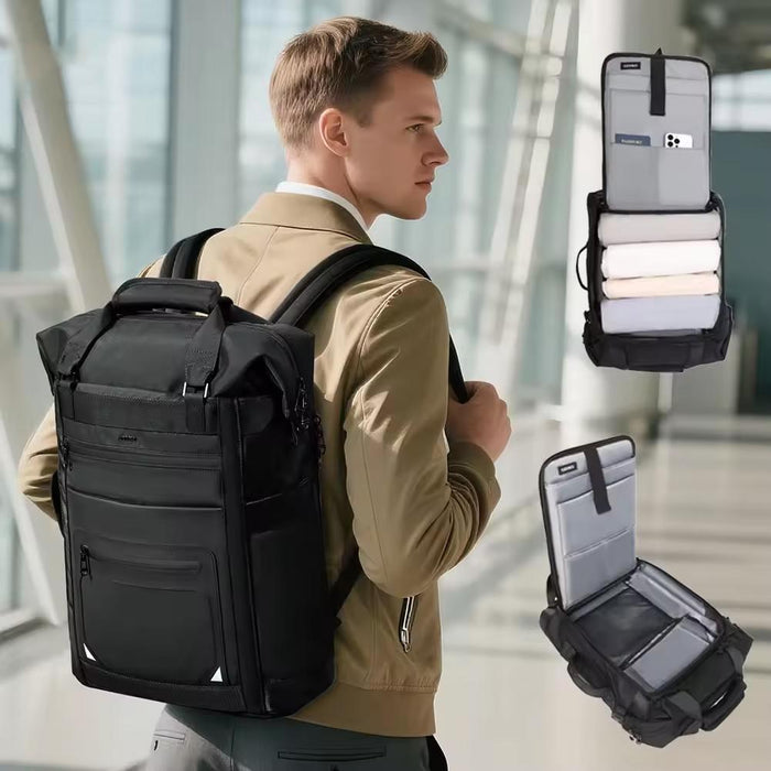 25L Water-Resistant Laptop Backpack For Men Ideal For Travel & Commuting