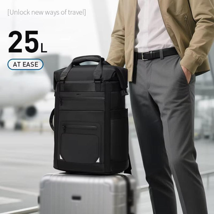 25L Water-Resistant Laptop Backpack For Men Ideal For Travel & Commuting