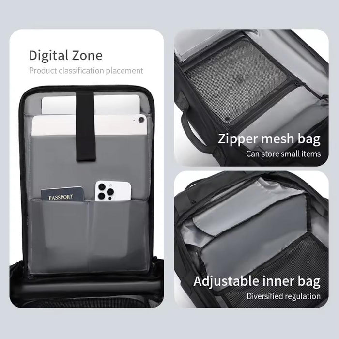 25L Water-Resistant Laptop Backpack For Men Ideal For Travel & Commuting