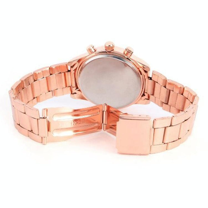 Women Alloy Diamond Stainless Steel Belt Watch