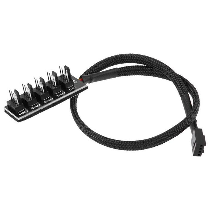 2-Port Pwm Fan Hub For Pc Chassis