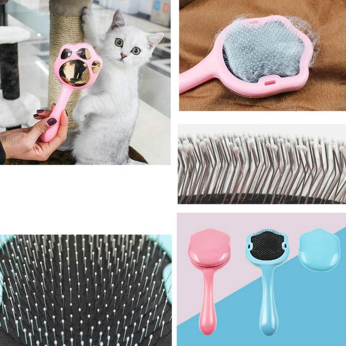 Pet Hair Removal Comb For Dogs And Cats