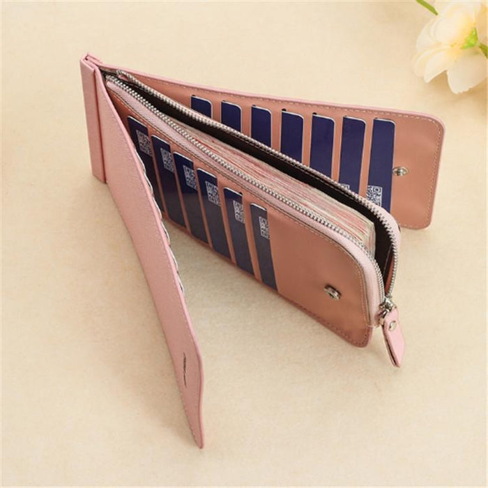 Ultra Thin Multi Card Wallet Multi Function Card Holder
