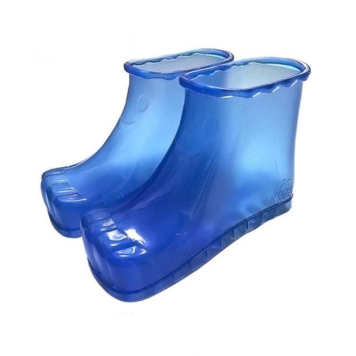 Portable Plastic Bubble Foot Bucket 16.5Cm Height Fits Size 42 Shoes