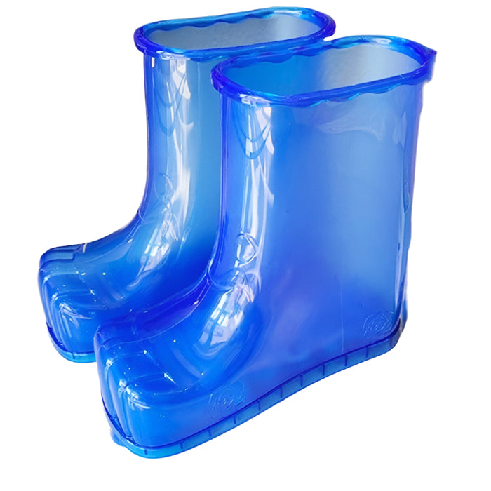 Portable Plastic Bubble Foot Bucket 28Cm Height Fits Shoe Sizes 45 And Under