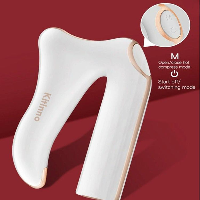 Electric Cervical Spine Massage Knife White