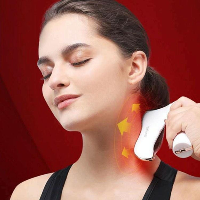 Electric Cervical Spine Massage Knife White
