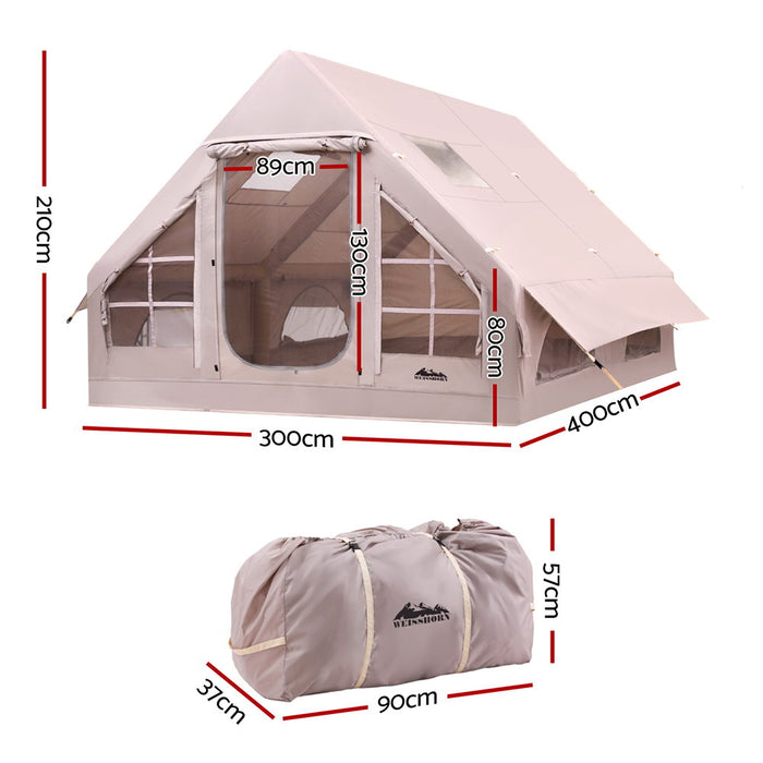Camping Tent Inflatable Beach Tent 6 Person 300Cm