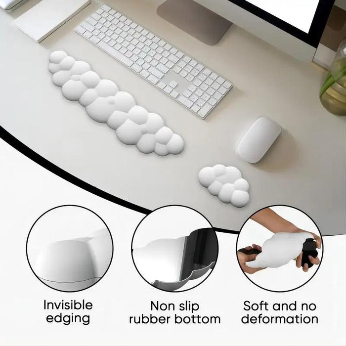 Memory Foam Keyboard Wrist Rest For Office Desktop