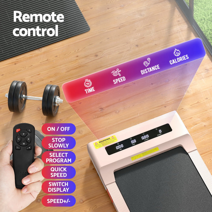 NZ LOCAL STOCK Treadmill Electric Walking Pad Home Gym Office Fitness Remote