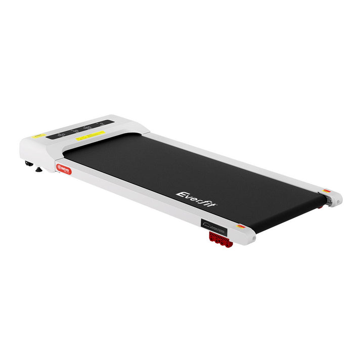 Treadmill Electric Walking Pad Incline Under Desk Home Gym 380Mm White