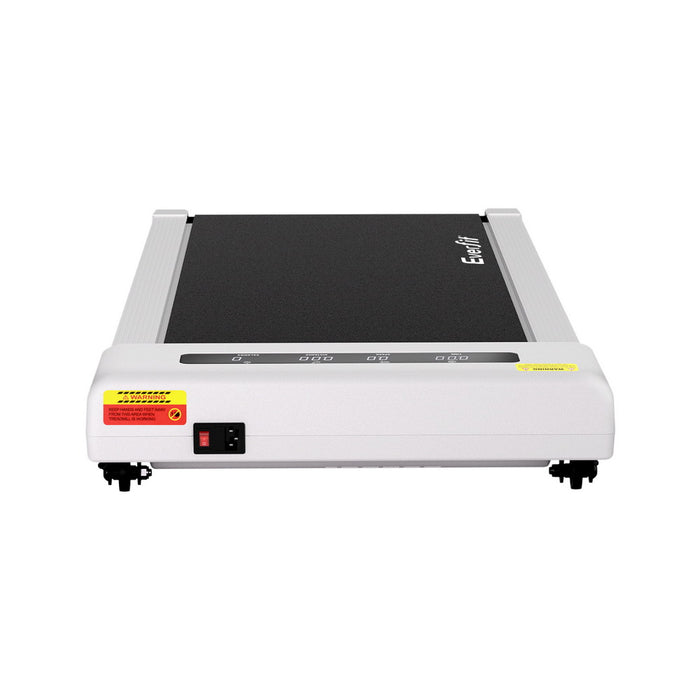 Treadmill Electric Walking Pad Incline Under Desk Home Gym 380Mm White