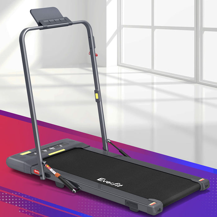 Treadmill Electric Walking Pad Under Desk Home Gym Fitness 400Mm Grey