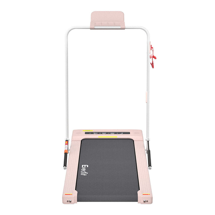 Treadmill Electric Walking Pad Under Desk Home Gym Fitness 400Mm Pink