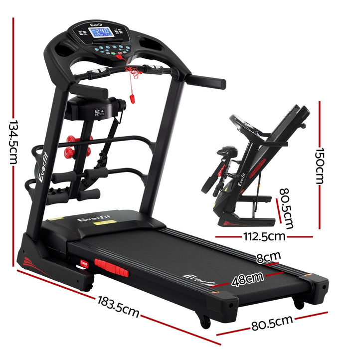 Treadmill Electric Home Gym Fitness Exercise Machine W/ Massager 480Mm