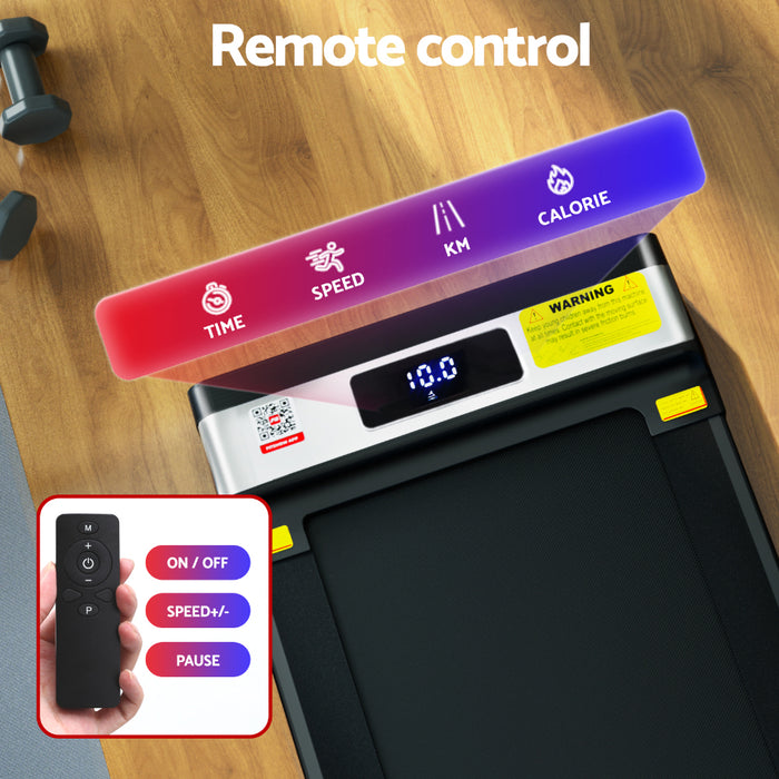 Treadmill Electric Walking Pad Under Desk Home Gym Fitness Foldable Belt