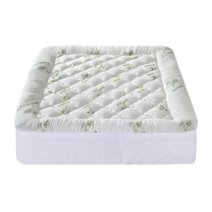 Mattress Topper 5cm Pillowtop Toppers Bamboo King