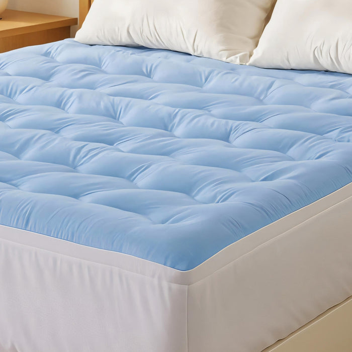 5cm Mattress Topper Pillowtop Toppers Double-Sided Double