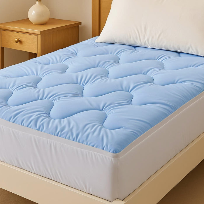 5cm Mattress Topper Pillowtop Toppers Double-Sided Single