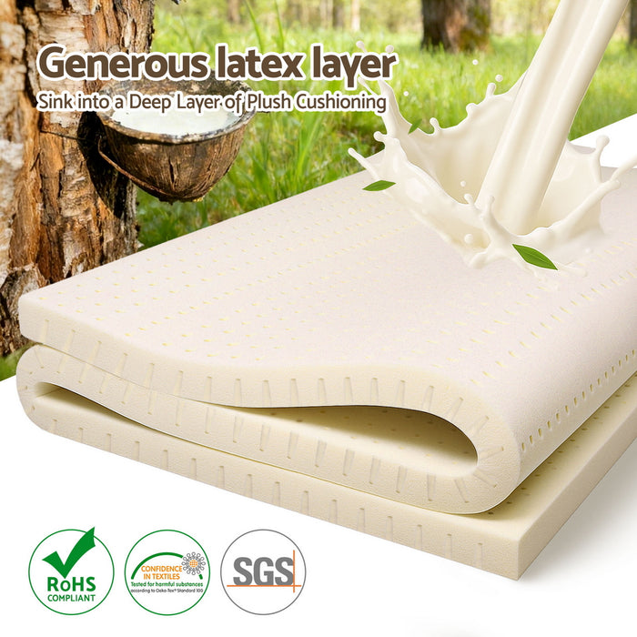 Latex Mattress Topper 5cm King