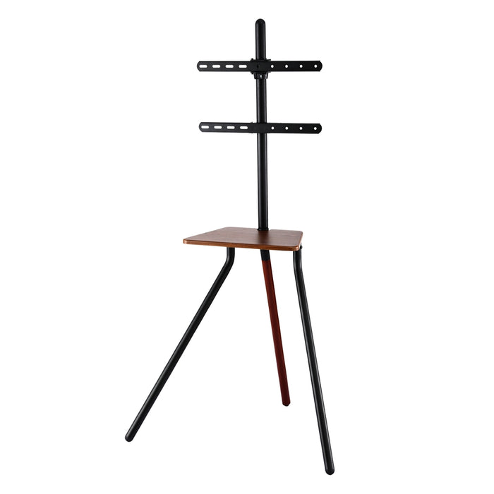 Tv Stand Wooden Tray 24-55" Swivel Height Adjustable