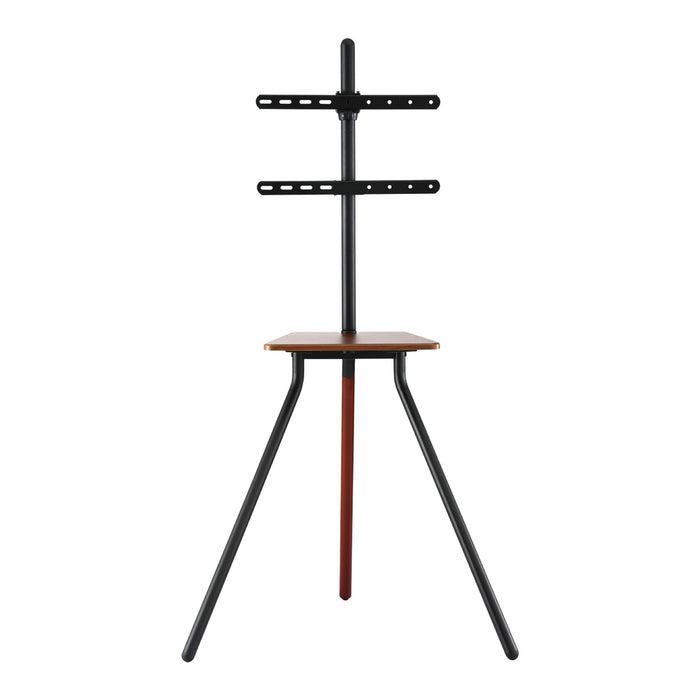 Tv Stand Wooden Tray 24-55" Swivel Height Adjustable