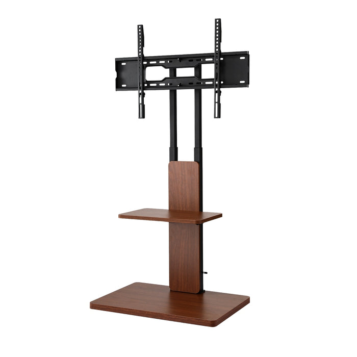 Tv Stand 32-70" Wooden Tray Swivel Height Adjustable