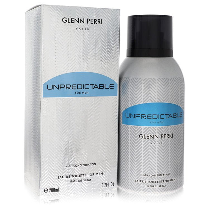 Unpredictable High Concentration Eau De Toilette Spray By Glenn Perri For Men-200 Ml