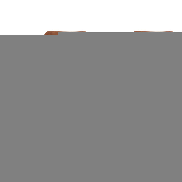 2X Dining Chairs Retro Pu Leather Kitchen Lounge Cafe Accent Chair Brown