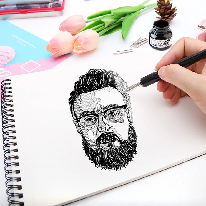 5 Nibs Calligraphy Pen Set For Art & Design