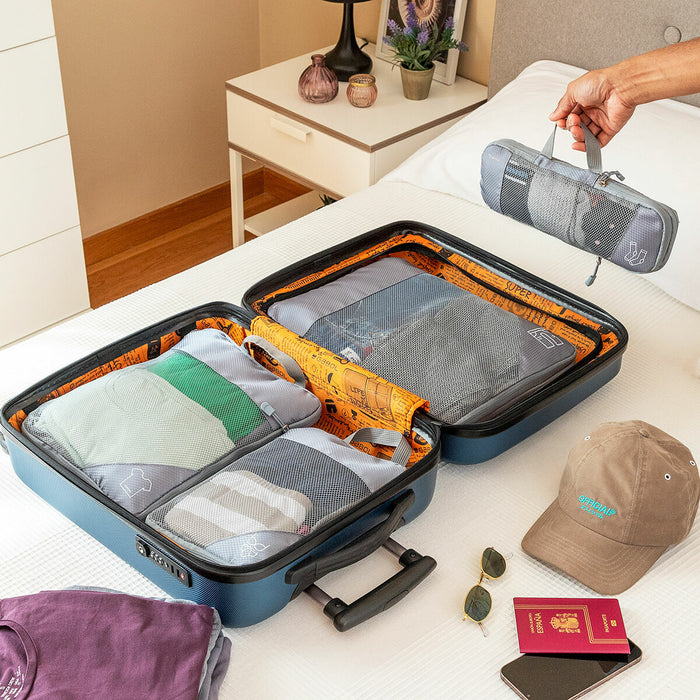 Suitcase Organiser Compression Bags Compakube 4 Pieces
