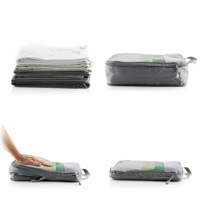 Suitcase Organiser Compression Bags Compakube 4 Pieces