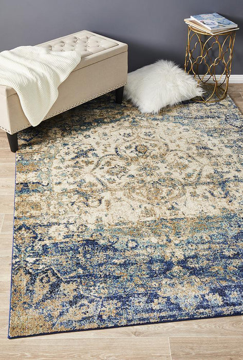 Anastasia 252 Blue 290 Cm X 200 Cm Rug
