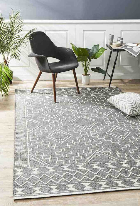 Hudson 802 Grey 280 Cm X 190 Cm Rug - Rectangle