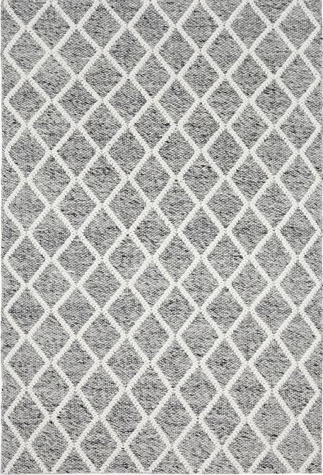 Huxley Grey Rug -225X155Cm - Rectangle