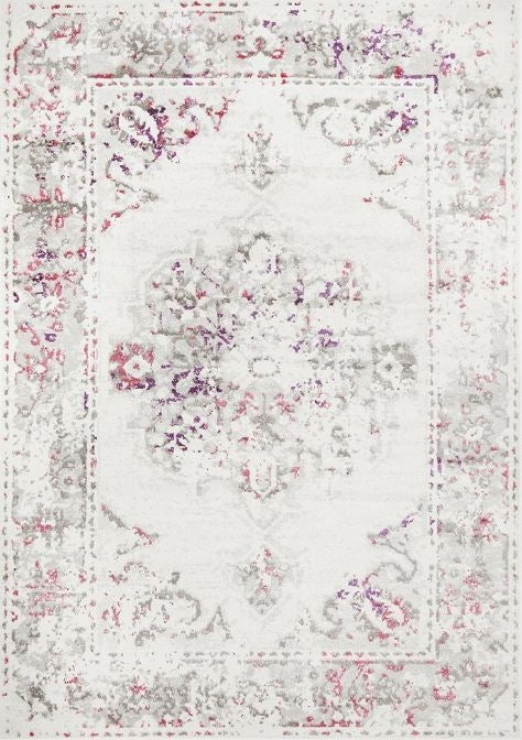 Metro 602 Pink 290 Cm X 200 Cm Rug - Rectangle