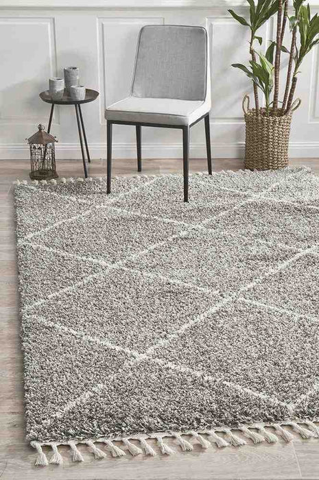 Saffron 22 Grey 170 Cm X 120 Cm Rug - Rectangle