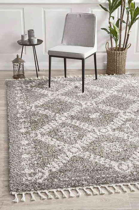 Saffron 33 Grey 170 Cm X 120 Cm Rug - Rectangle