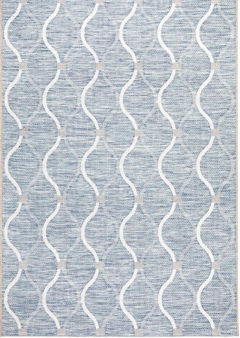 Terrace 5501 Blue 330 Cm X 240 Cm Rug - Rectangle