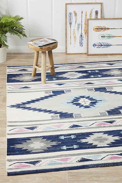 Zanzibar 761 Navy 400 Cm X 300 Cm Rug - Rectangle