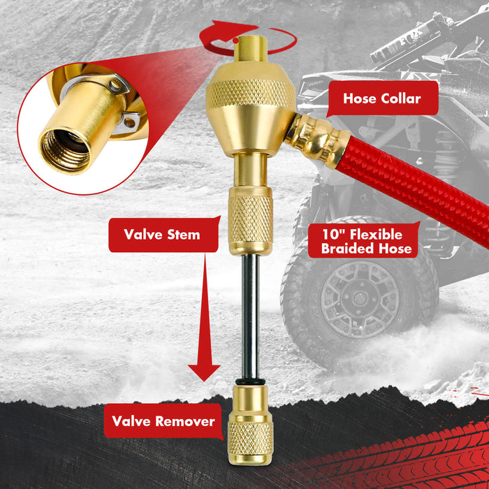 Digital Tire Pressure Gauge 250Psi Tyre Air Pressure Car Motorcycle Led
