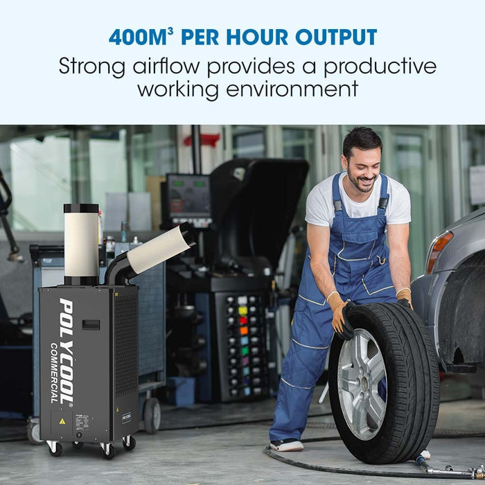 2.7Kw Portable Industrial Spot Cooler