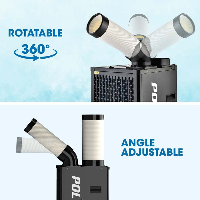 2.7Kw Portable Industrial Spot Cooler