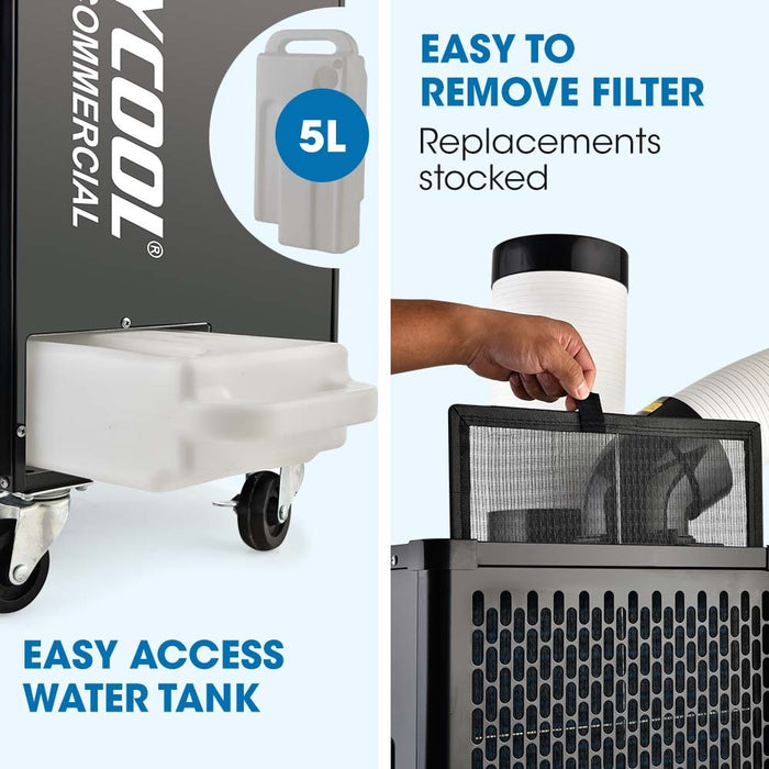 2.7Kw Portable Industrial Spot Cooler