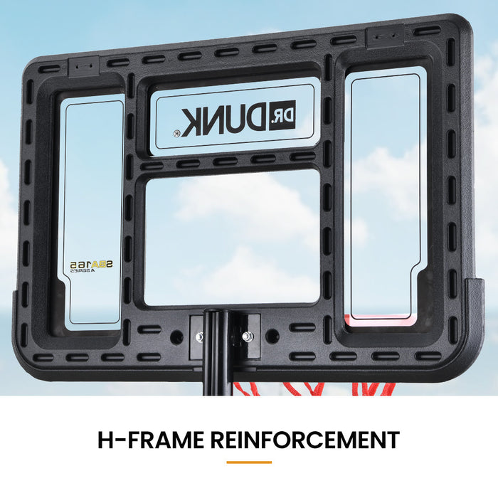 Portable Kids Basketball Hoop Stand System 1.15M To 1.60M Height Adjustable