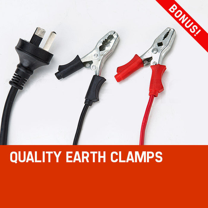 280 Amp Car Battery Charger 12V / 24V Jump Starter For Atv Boat Truck Tractor 15A Plug